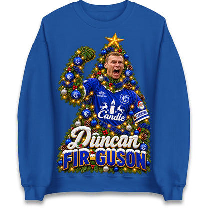 Duncan Ferguson Everton Christmas Jumper