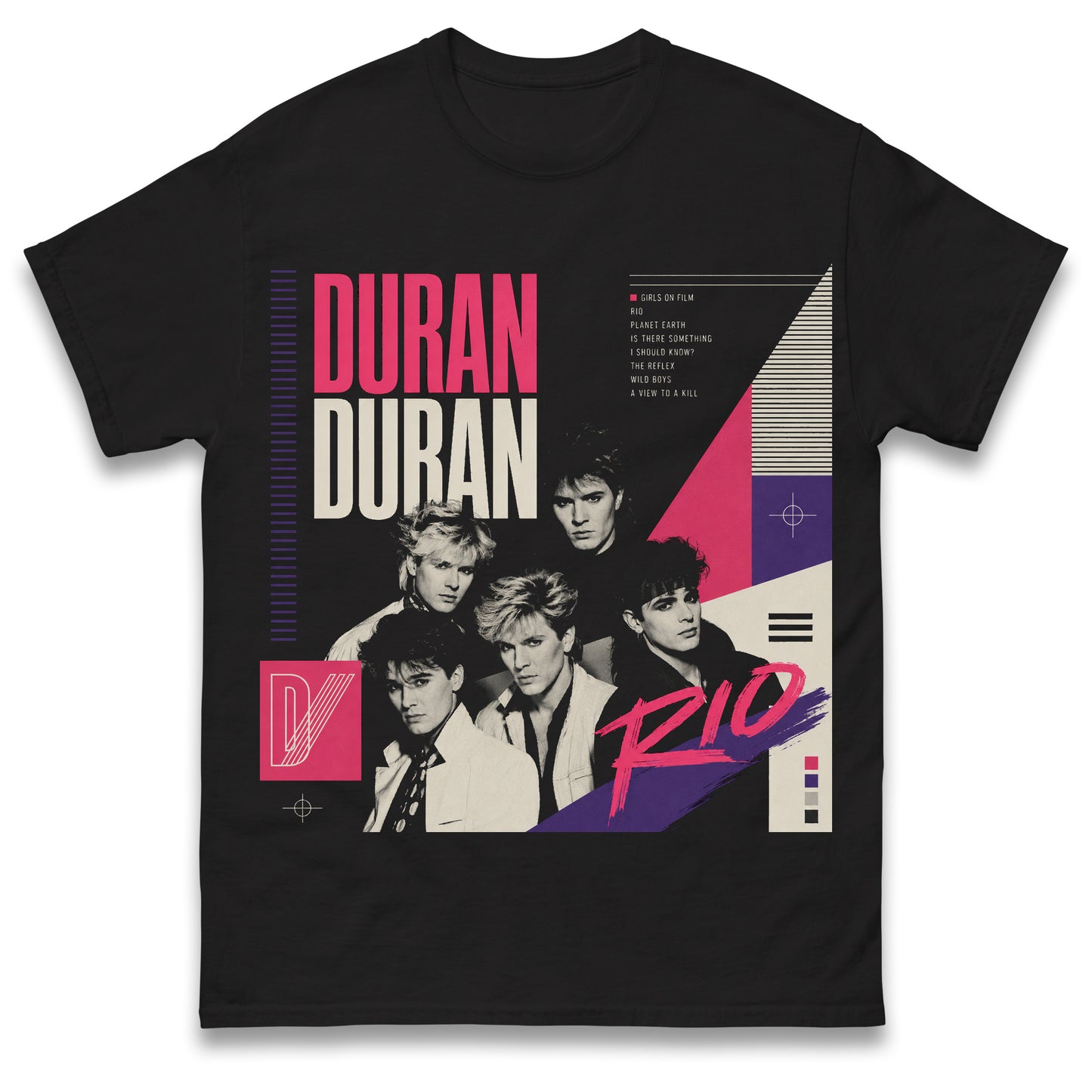 Duran Duran Rio T Shirt
