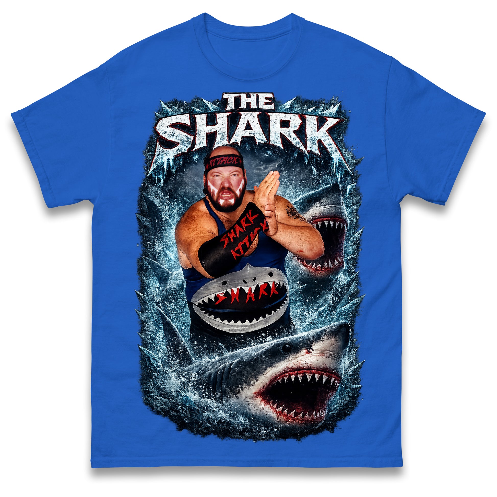 Earthquake John Tenta The Shark Pro Wrestling T Shirt