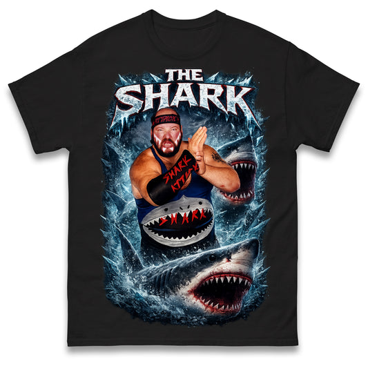 Earthquake John Tenta The Shark Pro Wrestling T Shirt