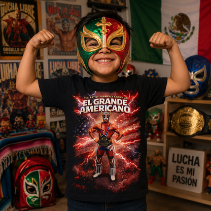 El Grande Americano Wrestling T Shirt