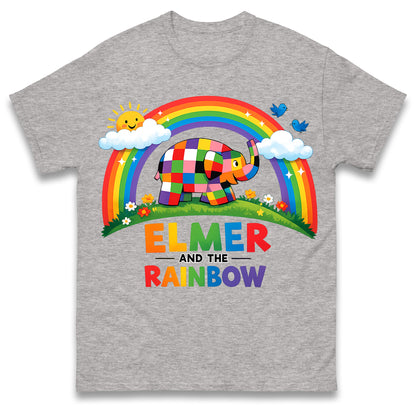 Elmer and The Rainbow Book Day T Shirt