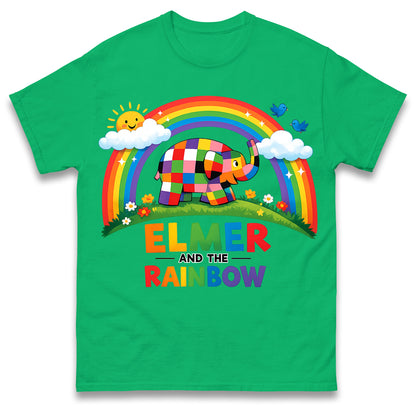 Elmer and The Rainbow Book Day T Shirt