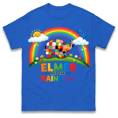 Kids Elmer and The Rainbow World Book Day T Shirt