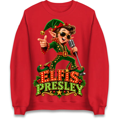 Elvis Presley Christmas Jumper