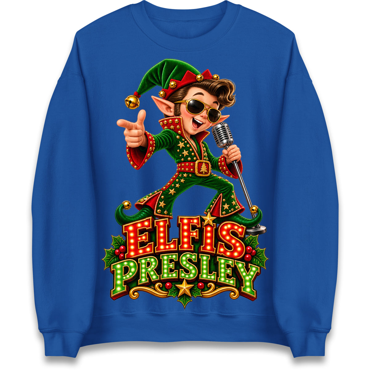 Elvis Presley Christmas Jumper