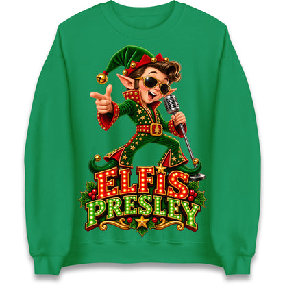 Elvis Presley Christmas Jumper