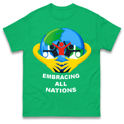 Embracing All Nations T Shirt