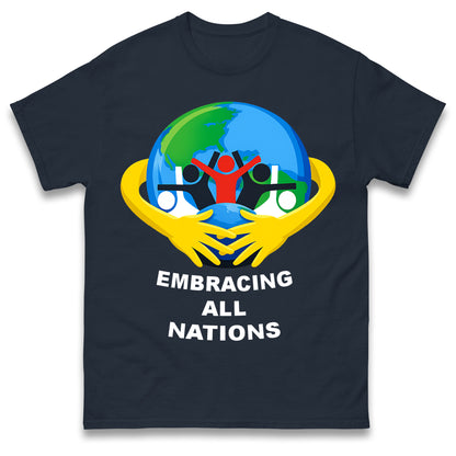 Embracing All Nations T Shirt