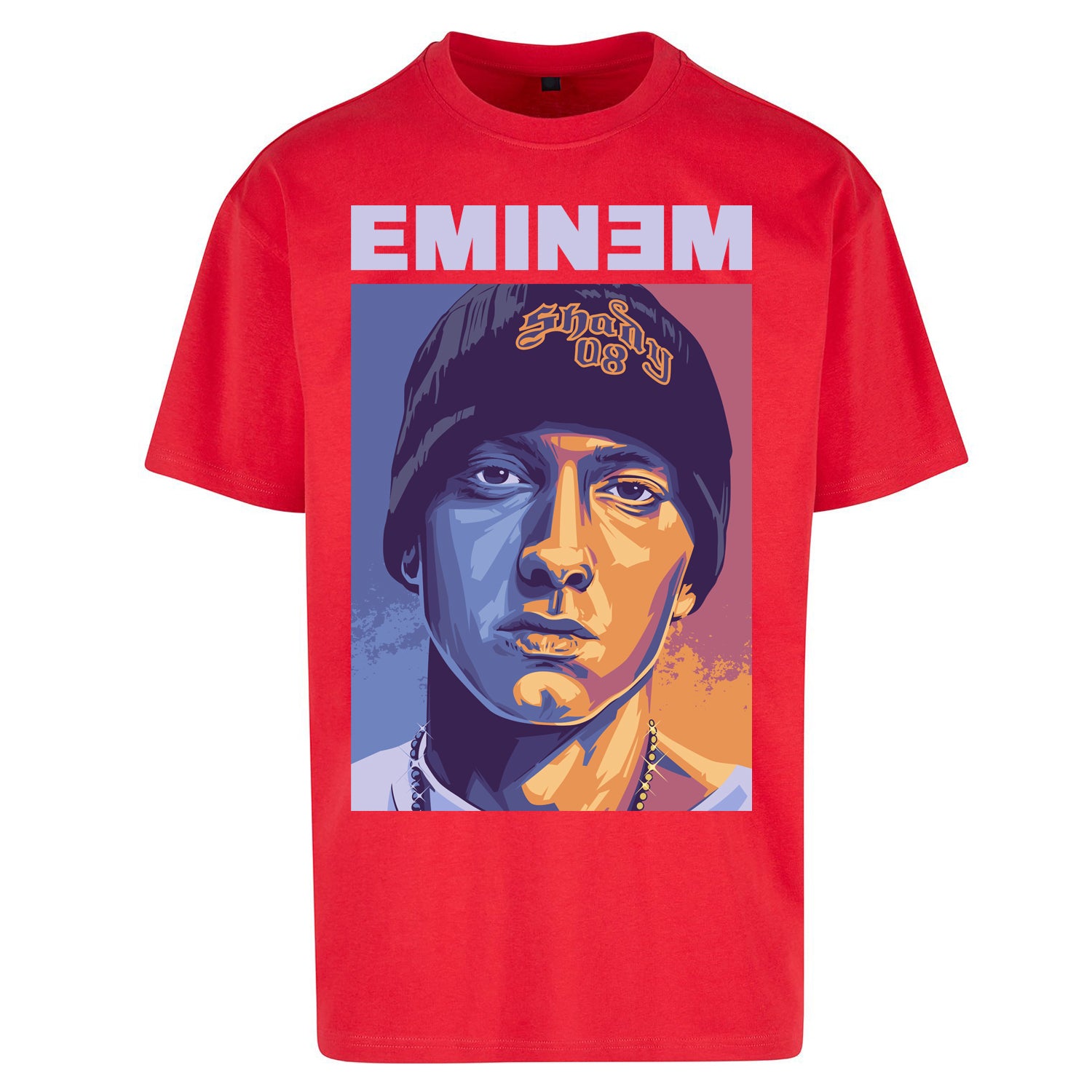 Eminem Slim Shady Tシャツ レッド Lサイズ Eminem Slim Shady T Shirt | Shop for Eminem Rapper Clothing for