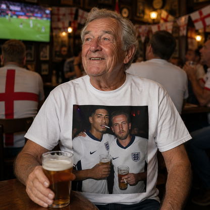 England Football T Shirt Football Inspired Supporter Shirt Kids Football Shirt