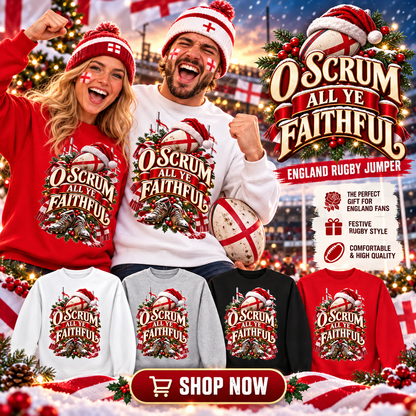 England Rugby Christmas Jumper