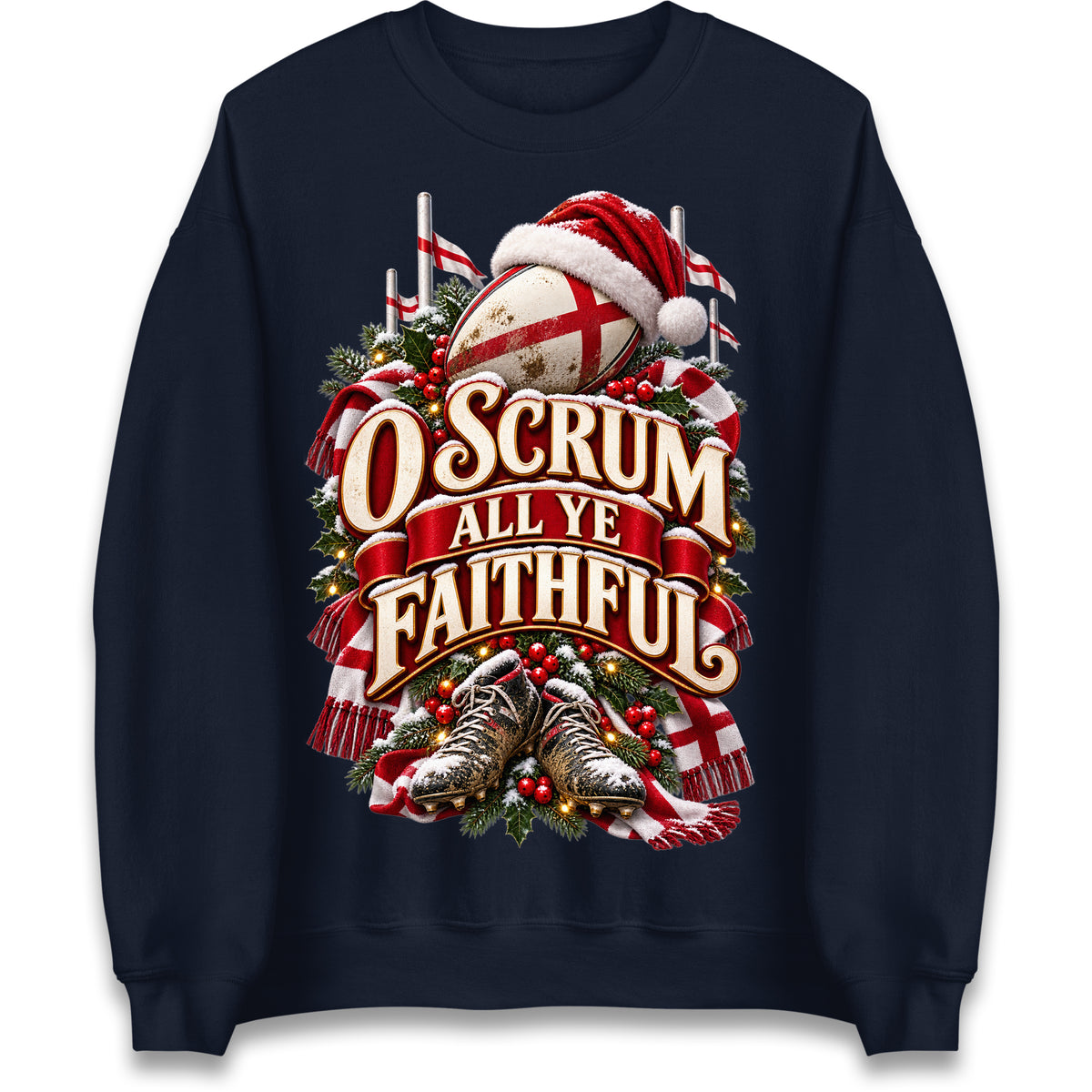 England Rugby Christmas Jumper