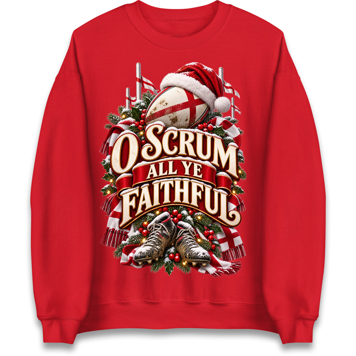 England Rugby Christmas Jumper