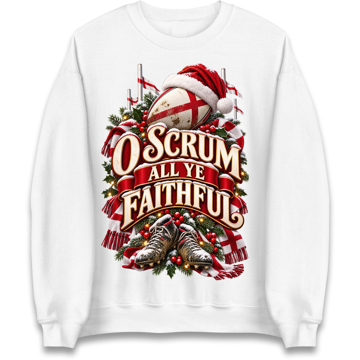 England Rugby Christmas Jumper