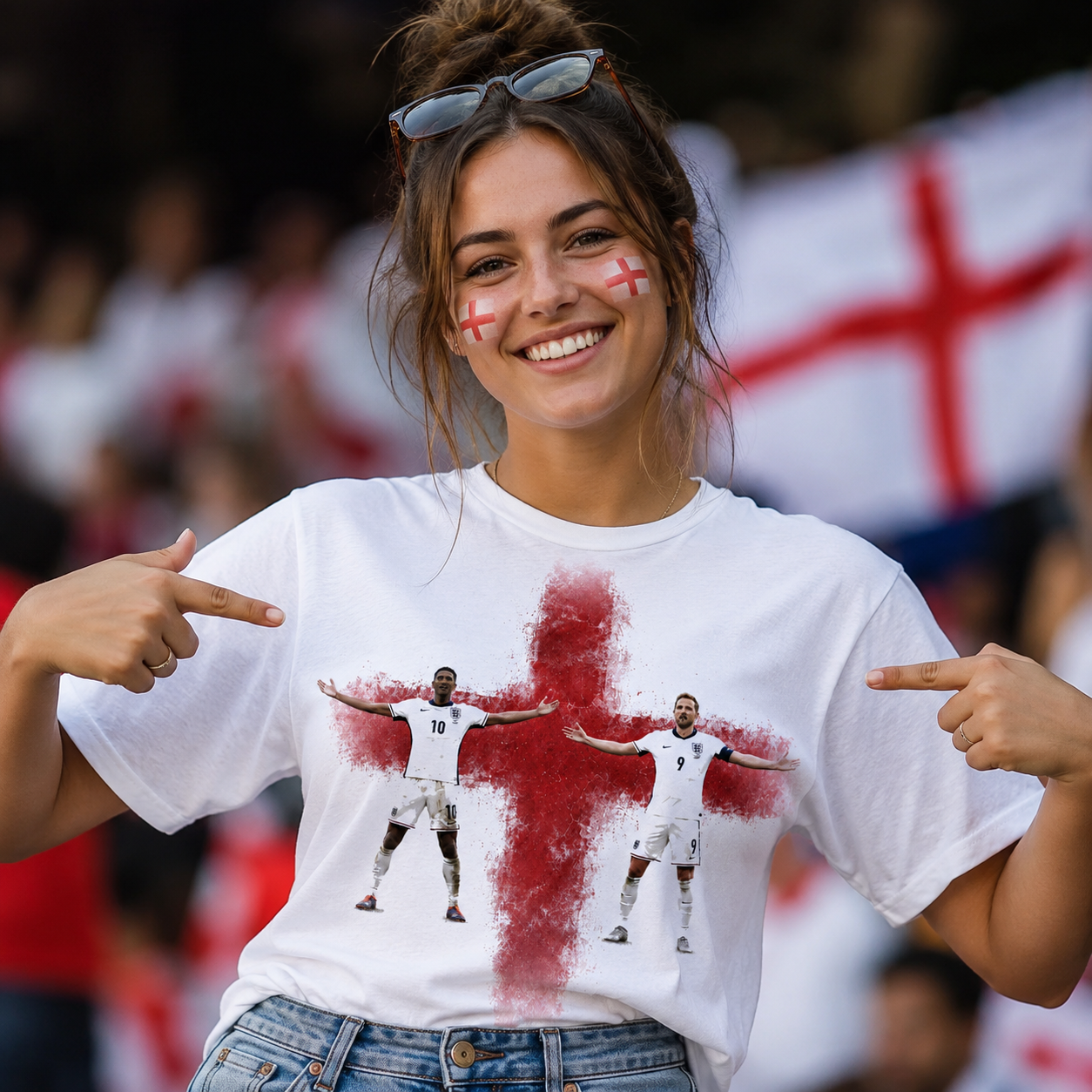 England T Shirt Ladies