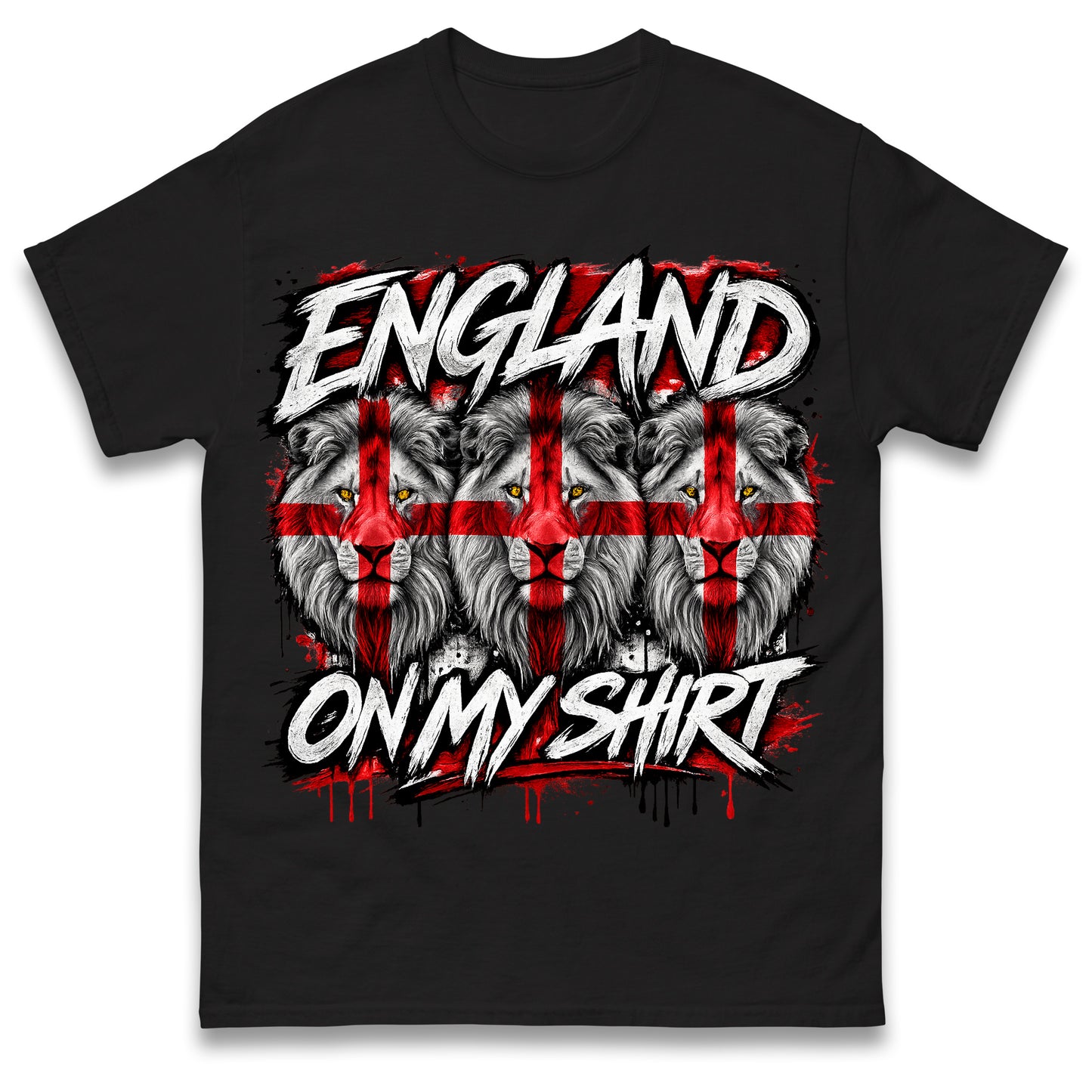 England Three Lions on My Shirt T Shirt