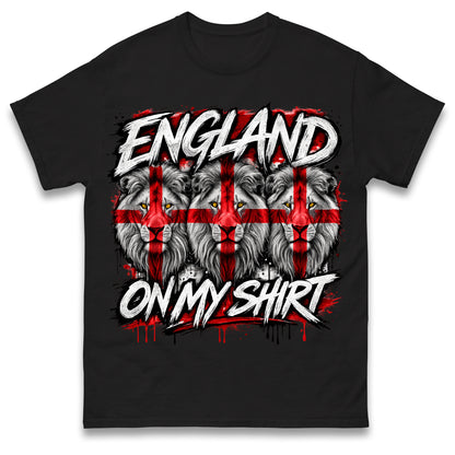 England Three Lions on My Shirt T Shirt