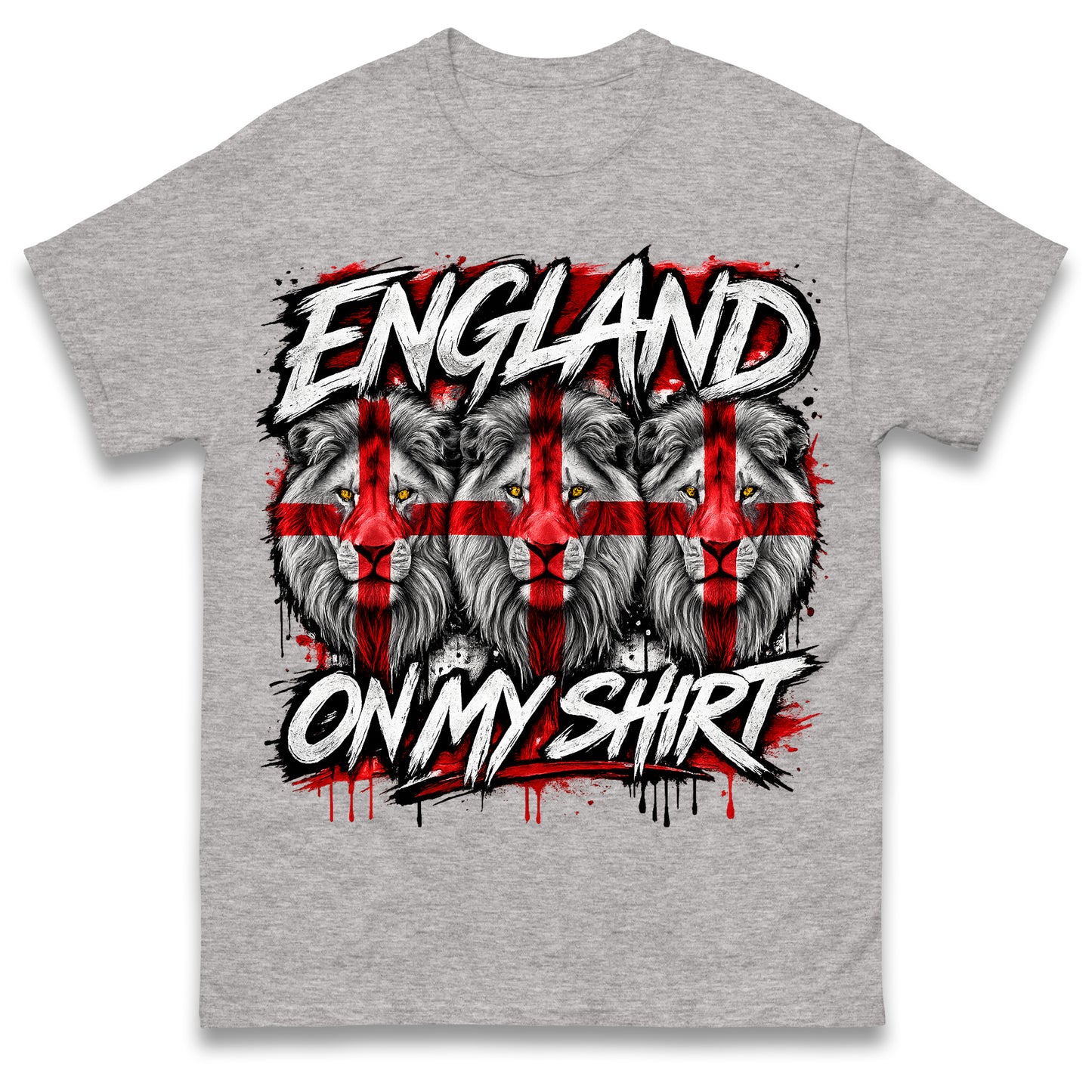 England Three Lions on My Shirt T Shirt