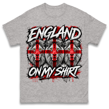 England Three Lions on My Shirt T Shirt