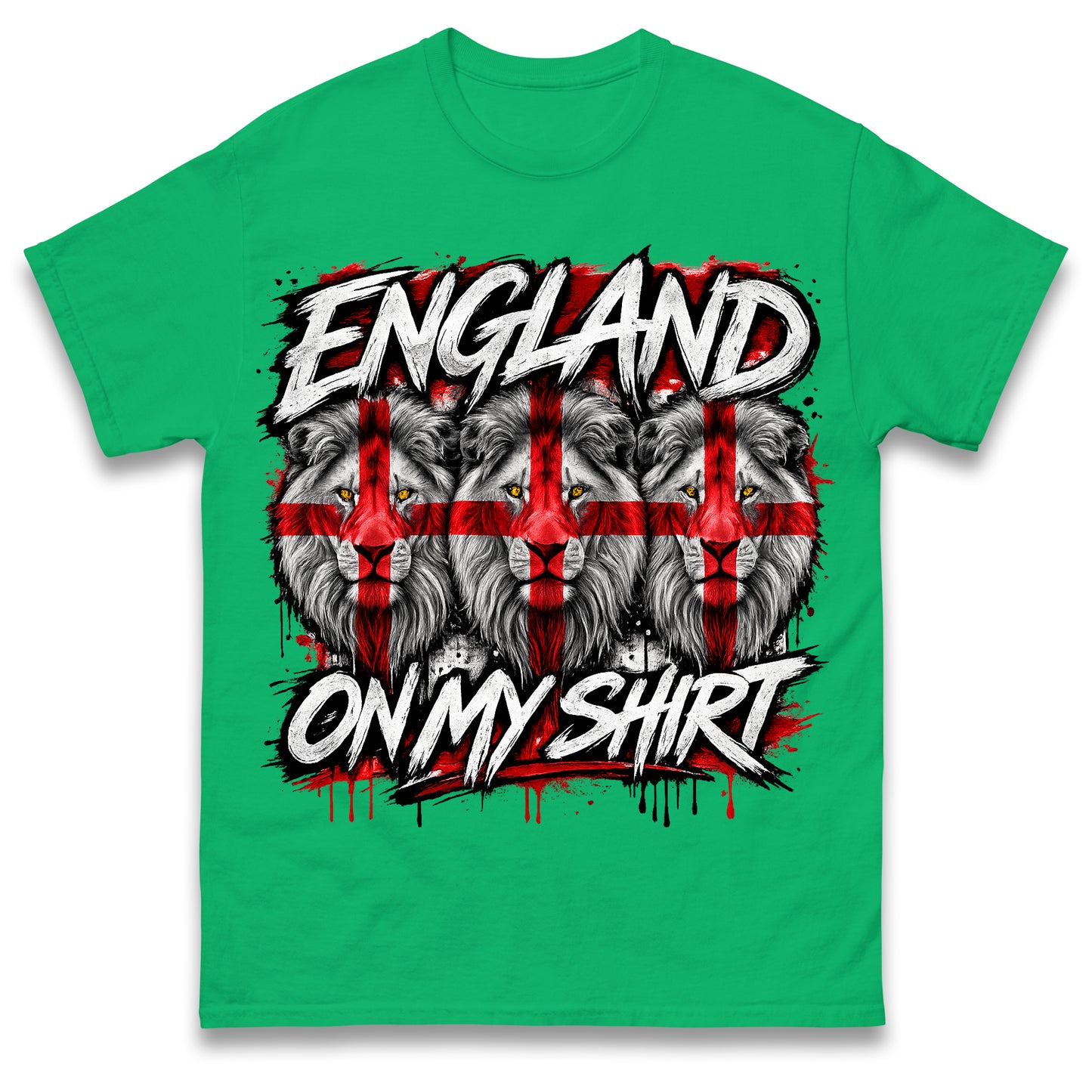 England Three Lions on My Shirt T Shirt
