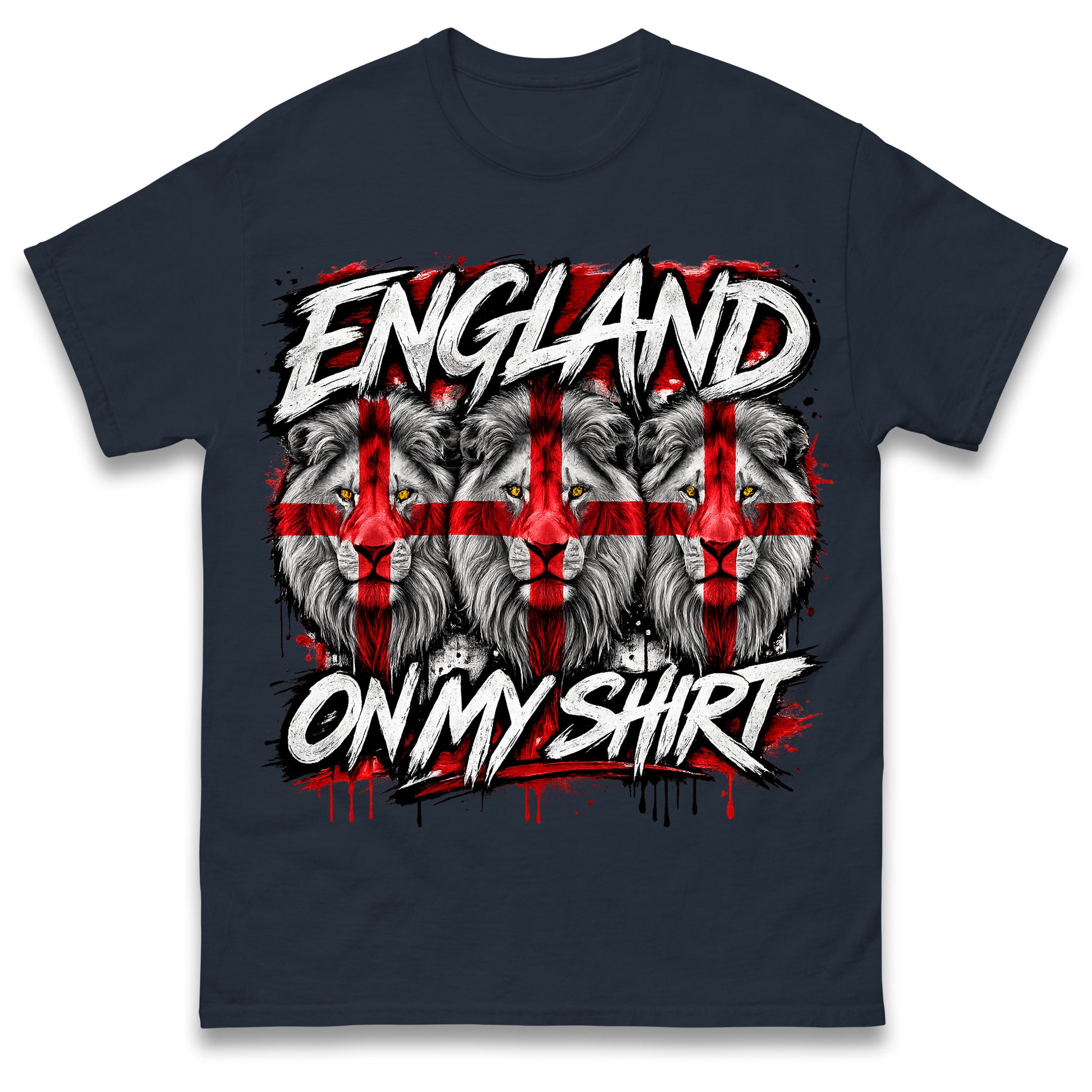 England Three Lions on My Shirt T Shirt
