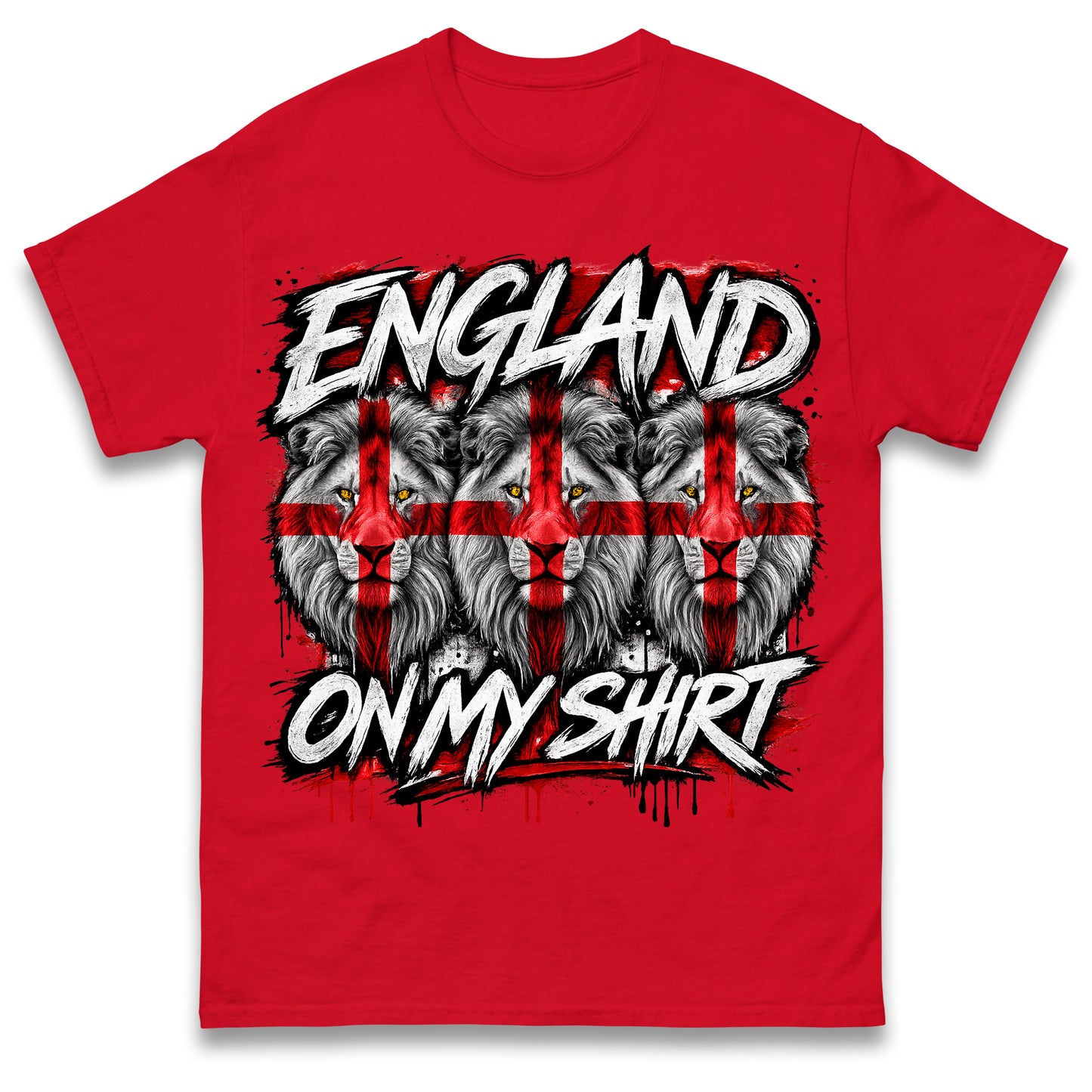 England Three Lions on My Shirt T Shirt