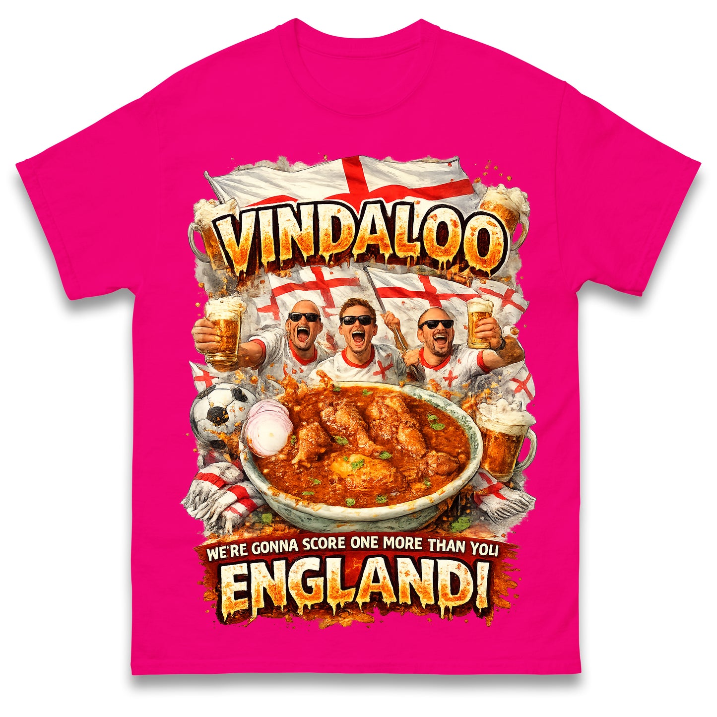 England Vindaloo Football Shirt