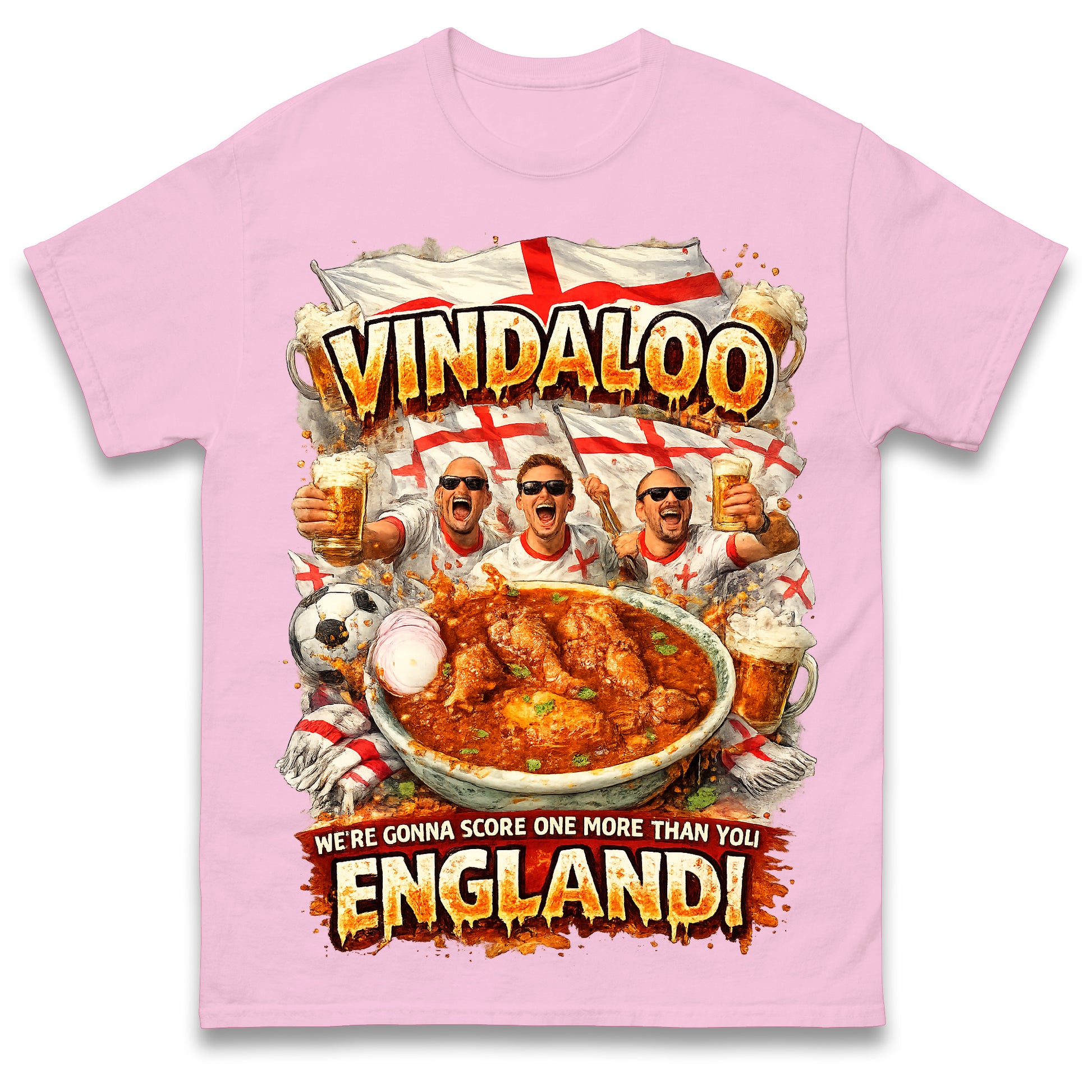 England Vindaloo Football Shirt