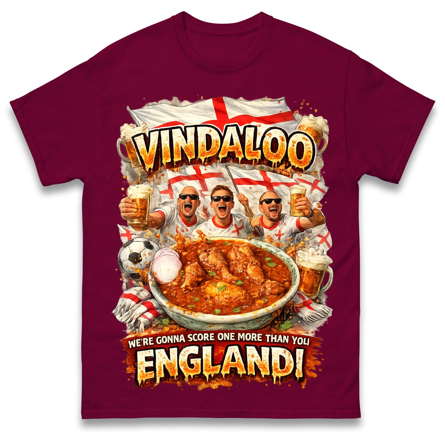 England Vindaloo Football Shirt