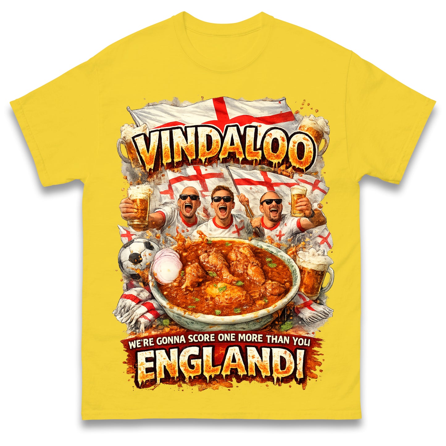 England Vindaloo Football Shirt