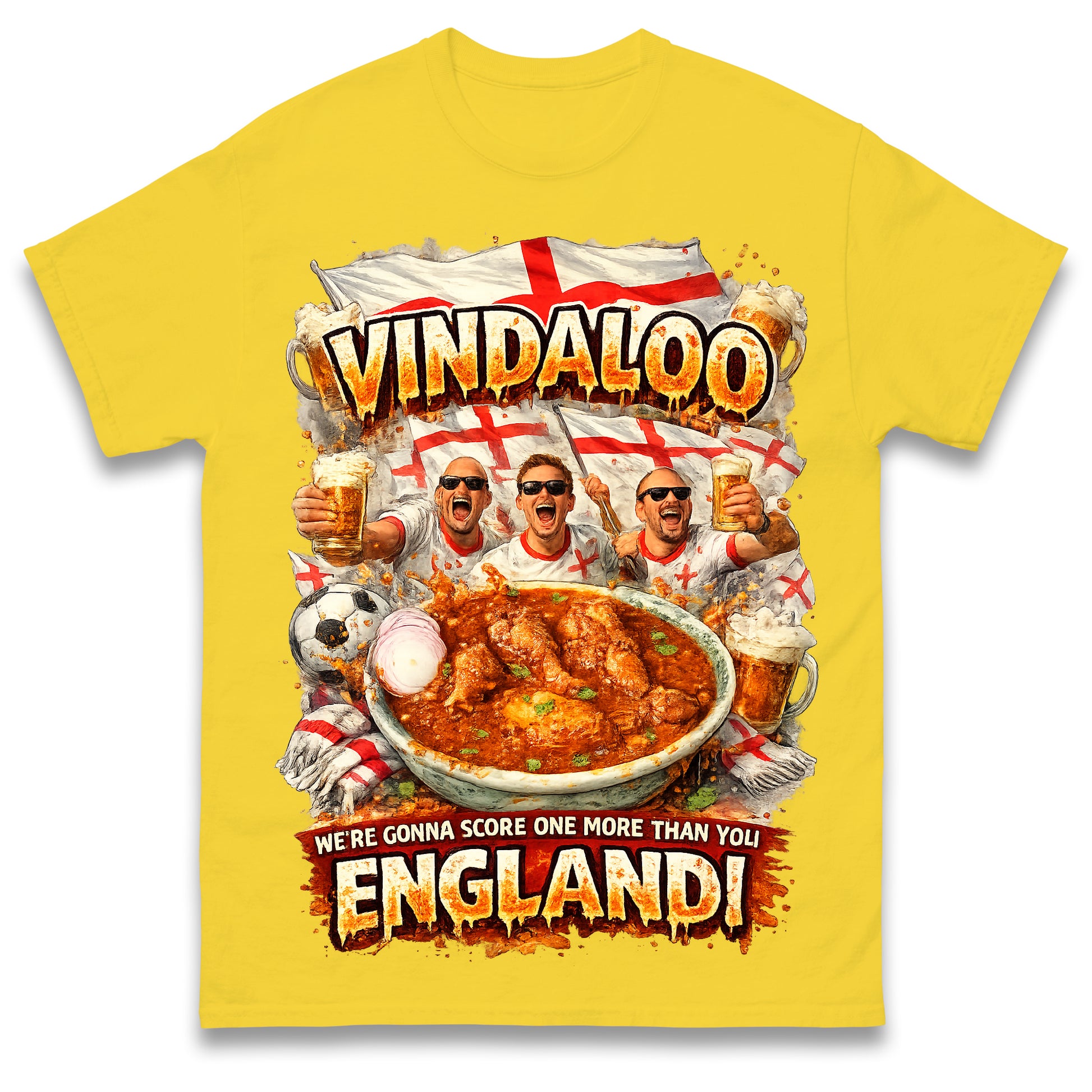 England Vindaloo Football Shirt