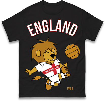 England World Cup Willie England 1966 T Shirt