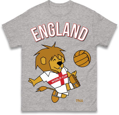 England World Cup Willie England 1966 T Shirt