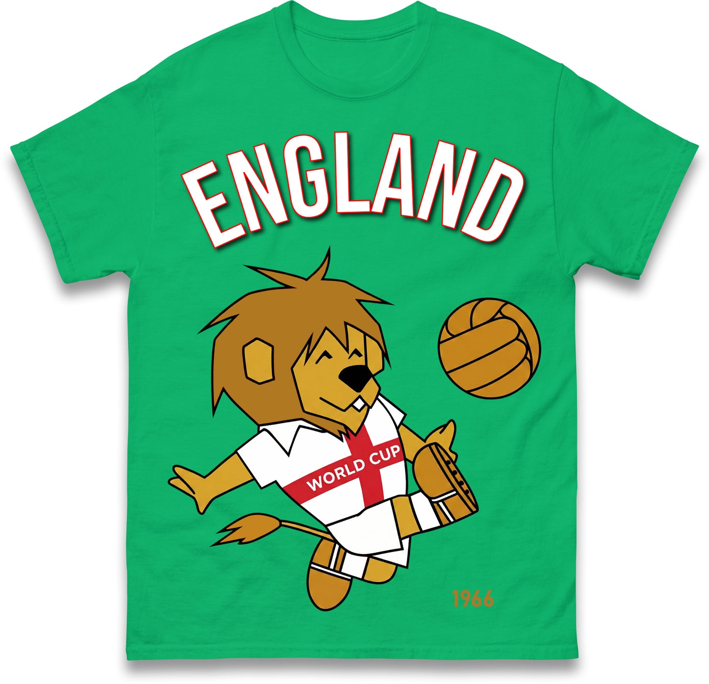 England World Cup Willie England 1966 T Shirt
