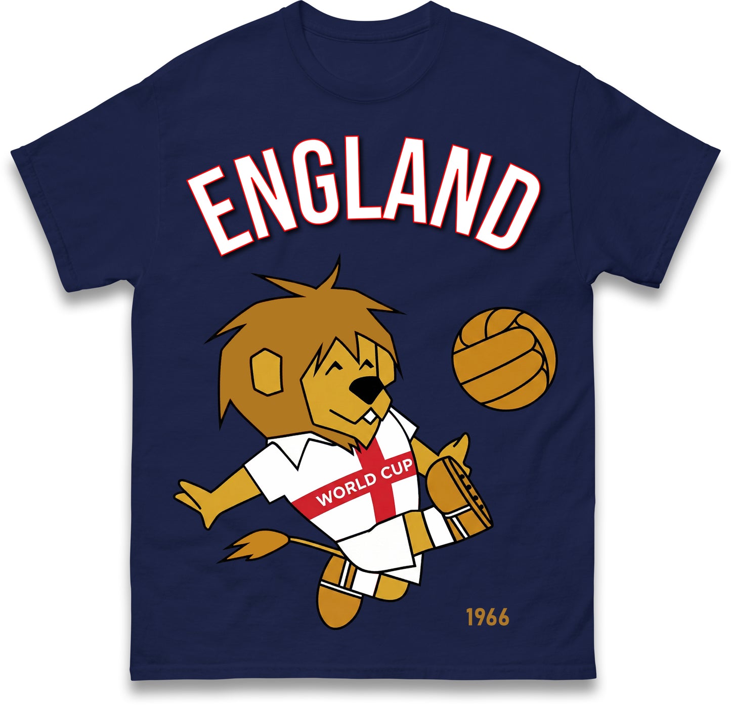 England World Cup Willie England 1966 T Shirt