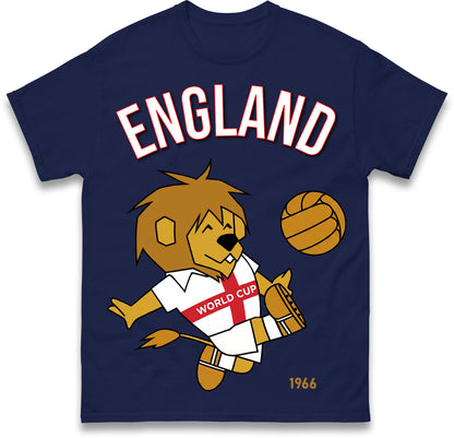 England World Cup Willie England 1966 T Shirt