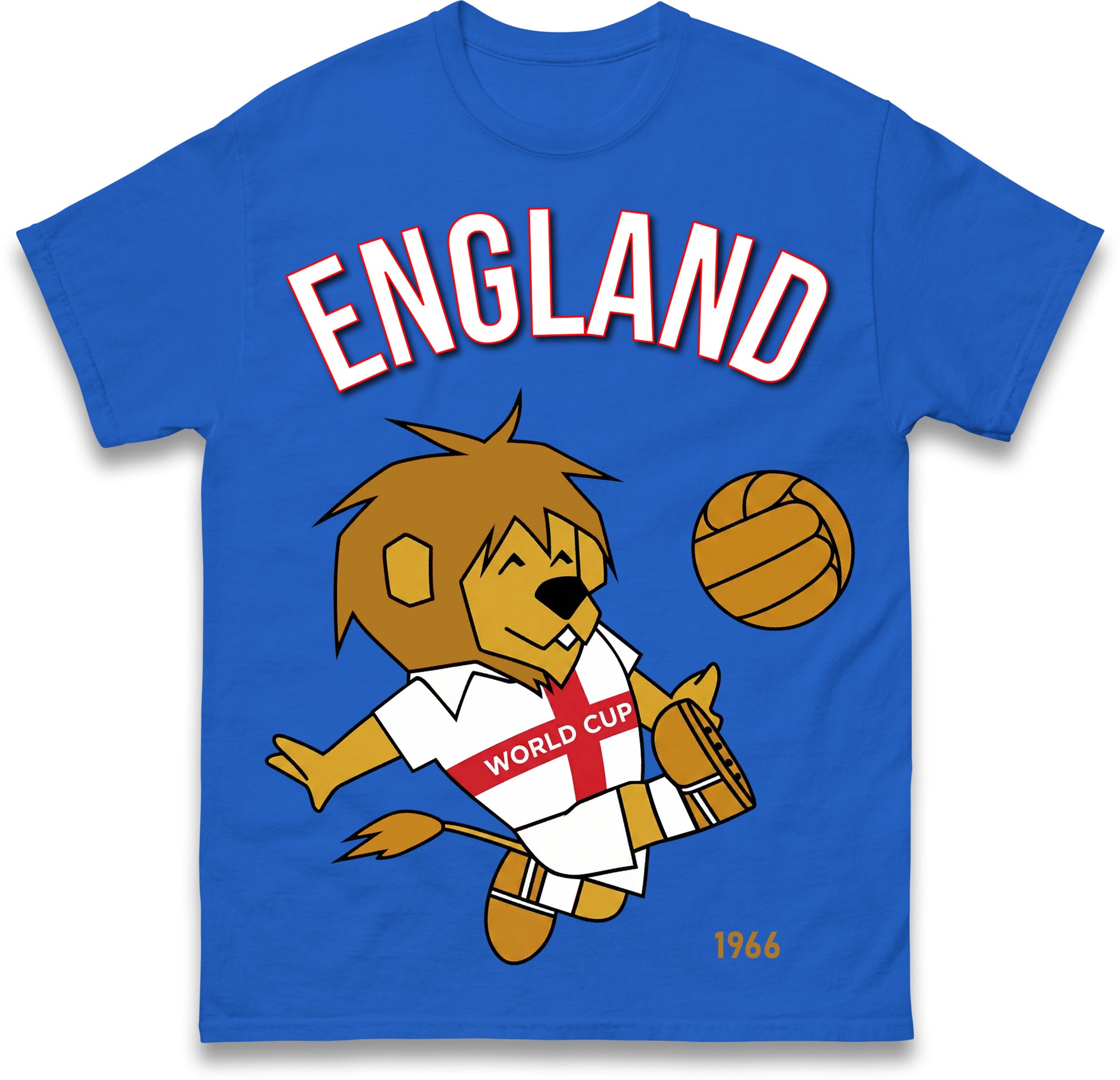 England World Cup Willie England 1966 T Shirt