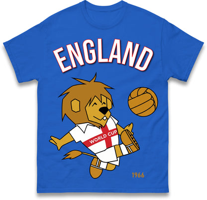 England World Cup Willie England 1966 T Shirt