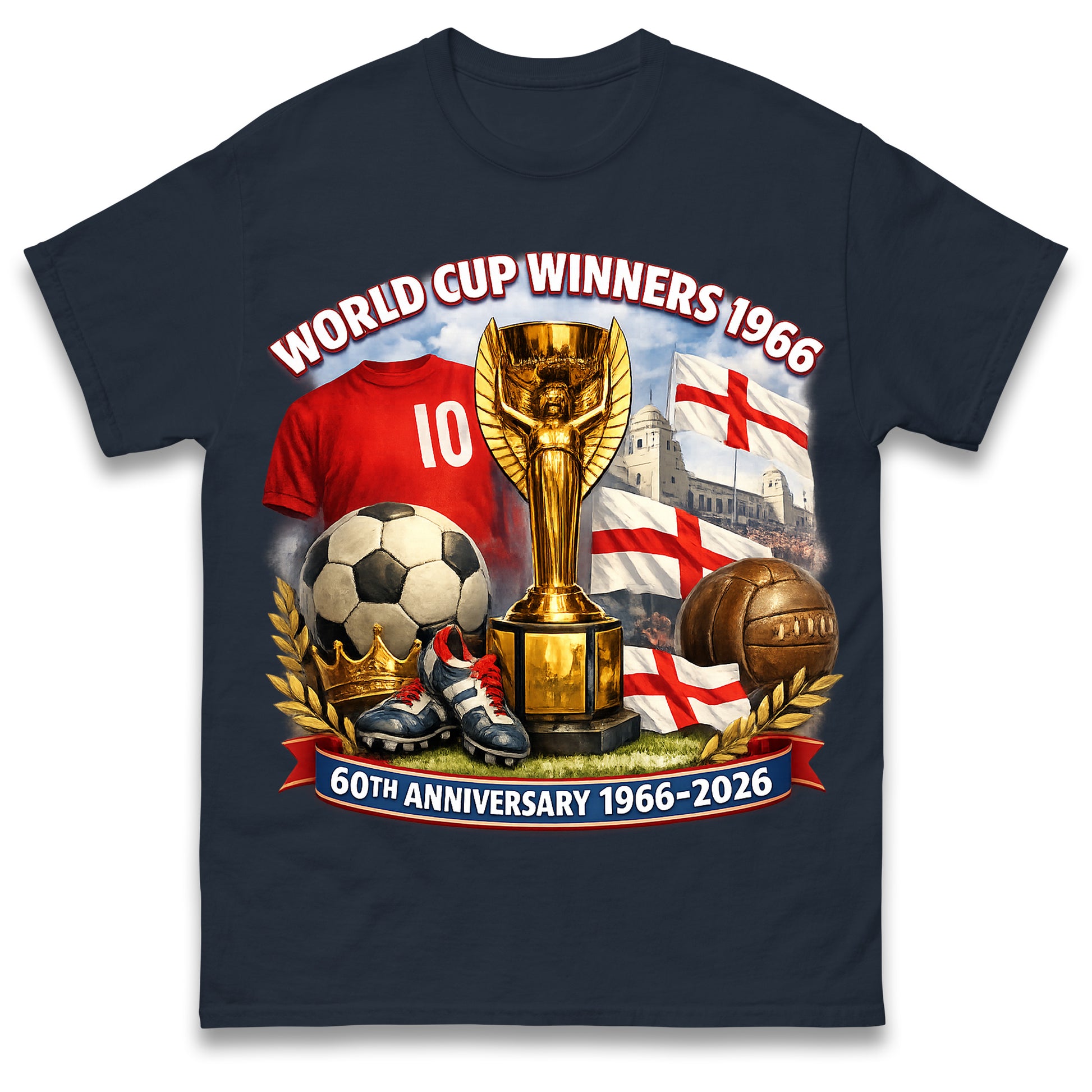 England World Cup Winners 1996-2026 Football Shirt