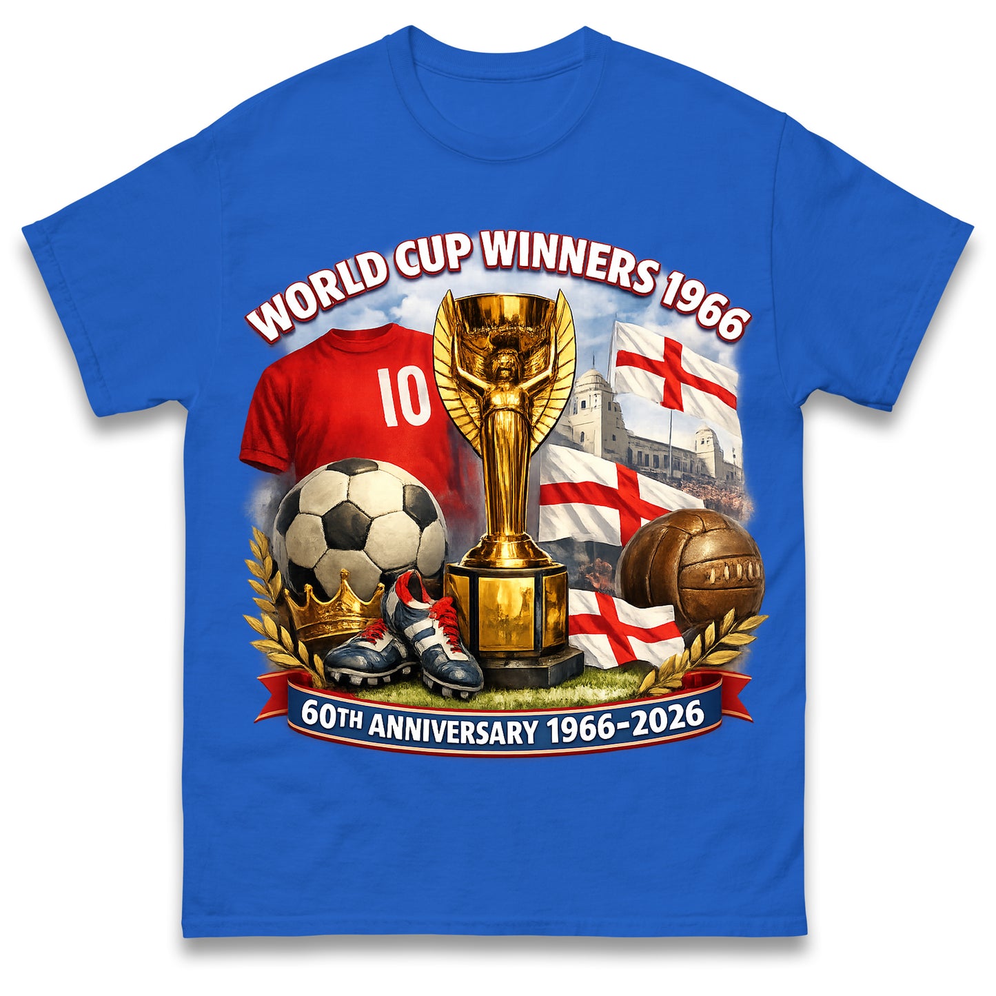 England World Cup Winners 1996-2026 Football Shirt