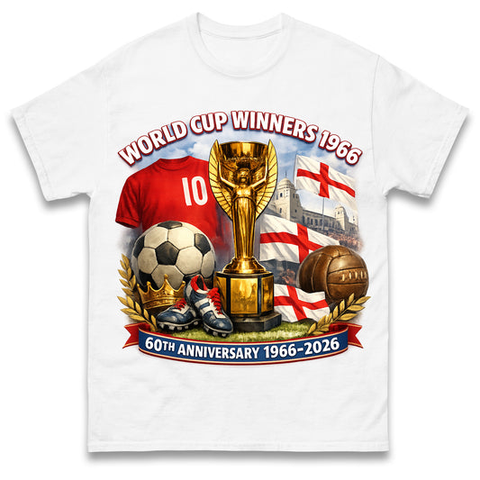 England World Cup Winners 1996-2026 Football Shirt