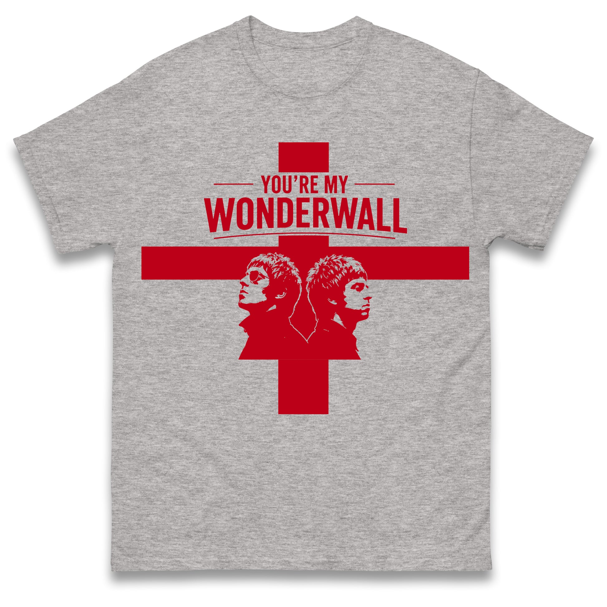 England Wonderwall Oasis World Cup T Shirt