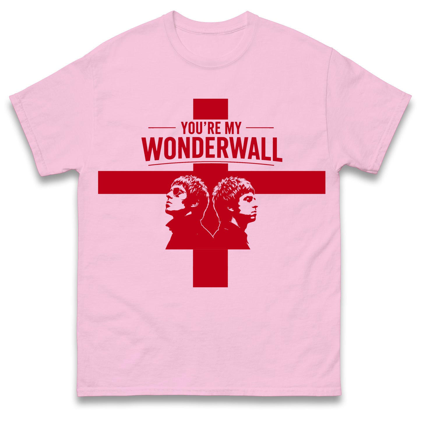 England Wonderwall Oasis World Cup T Shirt