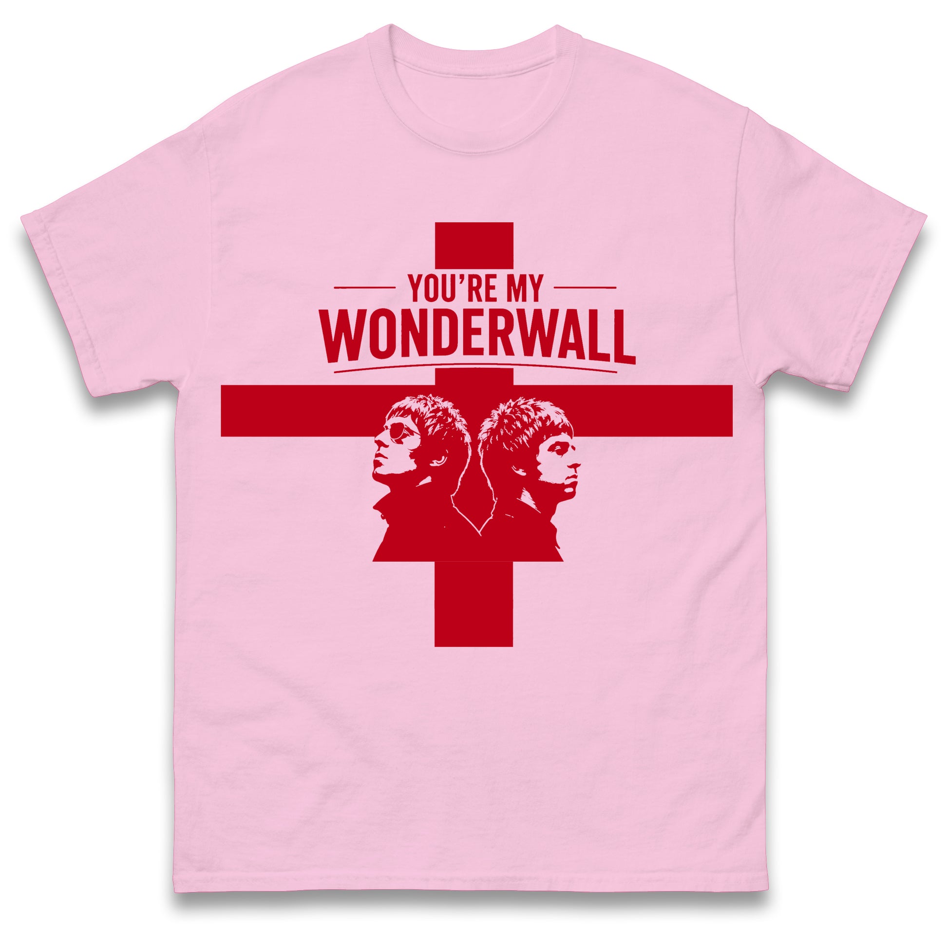 England Wonderwall Oasis World Cup T Shirt