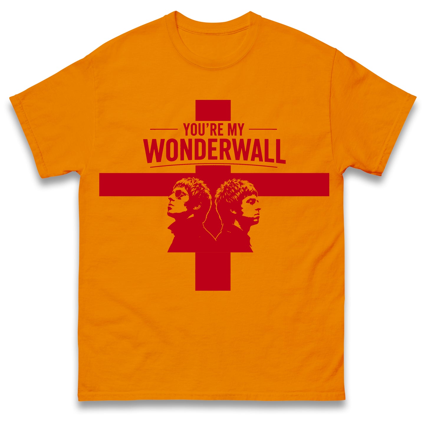 England Wonderwall Oasis World Cup T Shirt
