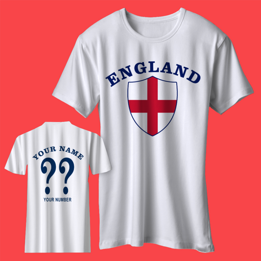 Custom England World Cup 2026 Shirt