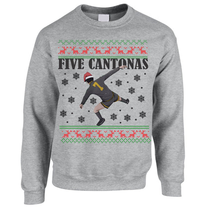 Eric Cantona Christmas Jumper