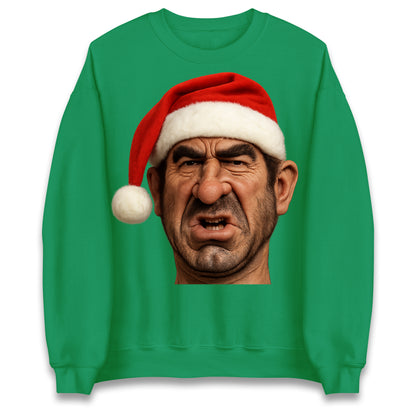 Eric Cantona Christmas Jumper