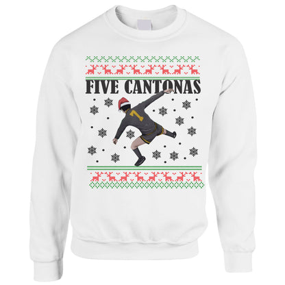 Eric Cantona Christmas Jumper